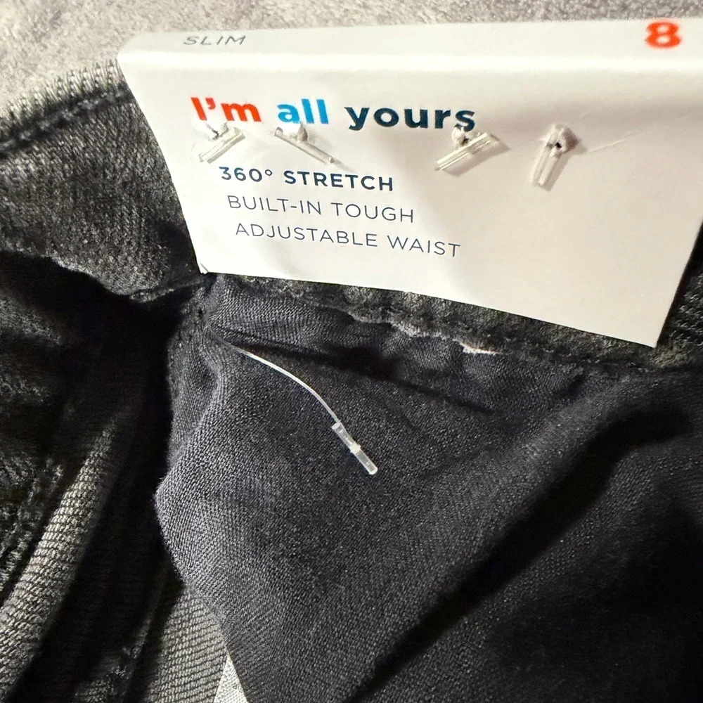 Old Navy Gray Slim Jeans for Kids. NWT